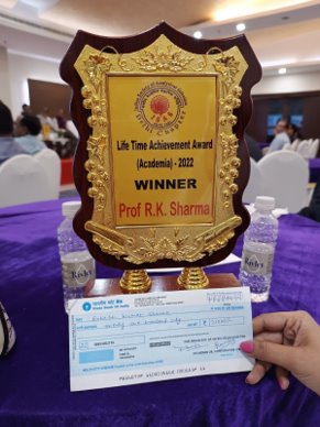 Lifetime Achievement Award 2022, Indian Society of Analytical Scientists — Delhi Chapter