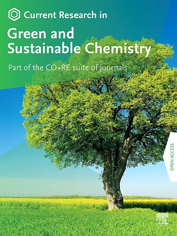 Current Research in Green and Sustainable Chemistry journal cover