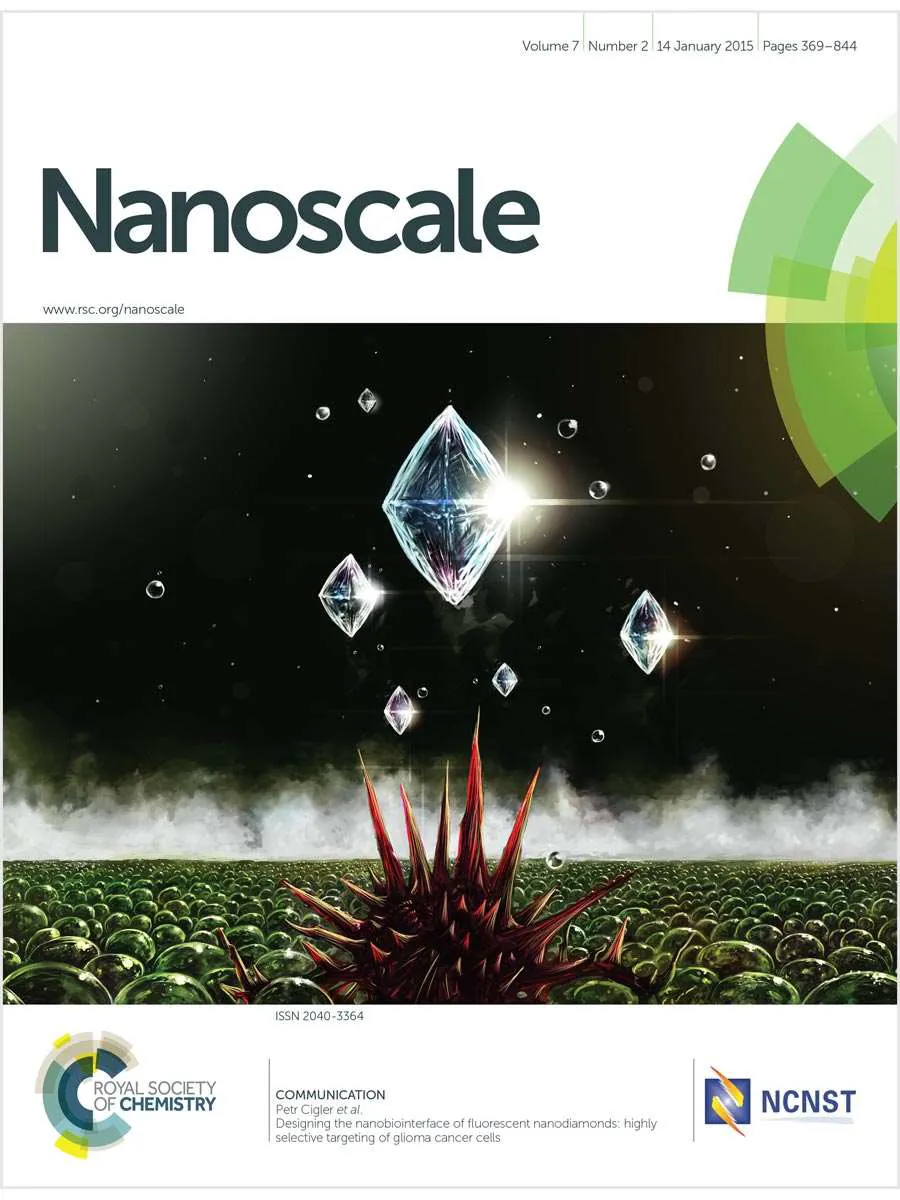 Nanoscale journal cover